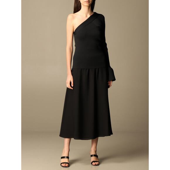 THEORY Stretch ribbed Theory One-Shoulder Sweater Size Petite NWOT - Picture 2 of 14